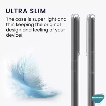 Microsonic Oppo A60 Kılıf Transparent Soft Şeffaf