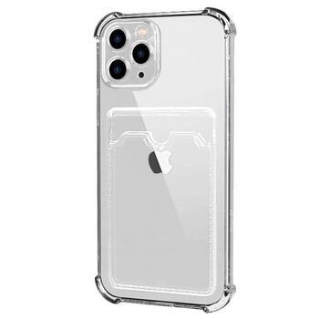 Microsonic Apple iPhone 11 Pro Card Slot Shock Kılıf Şeffaf