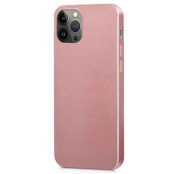 Microsonic Apple iPhone 13 Pro Max Kılıf Matte Silicone Rose Gold