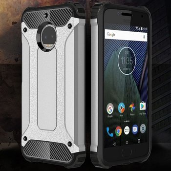 Microsonic Motorola Moto G5S Plus Kılıf Rugged Armor Gold