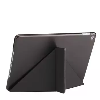 Microsonic Apple iPad Air 2 (A1566-A1567) Folding Origami Design Kılıf Siyah