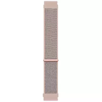 Microsonic Haylou Solar LS02 Hasırlı Kordon Woven Sport Loop Rose Gold