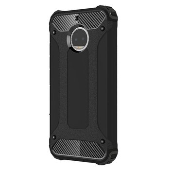 Microsonic Motorola Moto G5S Plus Kılıf Rugged Armor Siyah