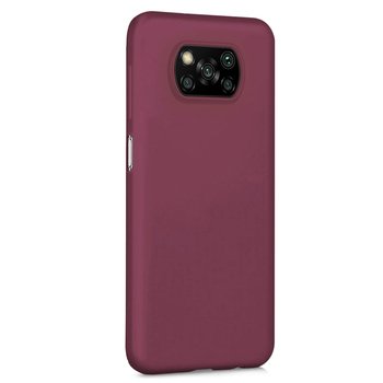 Microsonic Xiaomi Poco X3 Pro Kılıf Matte Silicone Mor