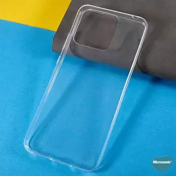 Microsonic Xiaomi Redmi 10C Kılıf Transparent Soft Şeffaf