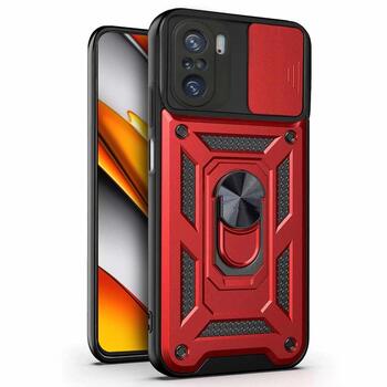 Microsonic Xiaomi Redmi K40 Pro Kılıf Impact Resistant Kırmızı