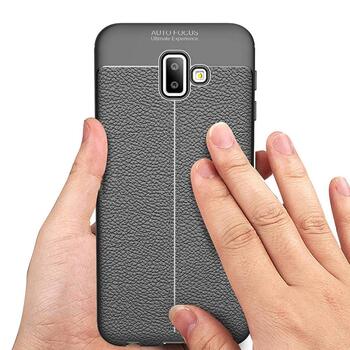 CaseUp Samsung Galaxy J6 Plus Kılıf Niss Silikon Siyah