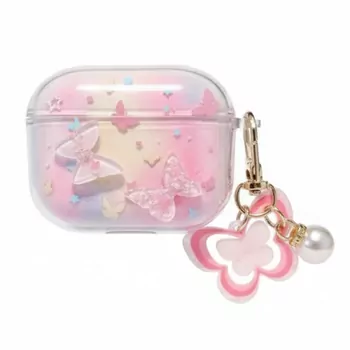 Microsonic Huawei FreeBuds SE 4 ANC Kılıf Butterfly Dream Şeffaf