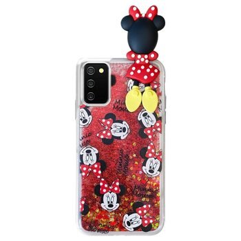 Microsonic Samsung Galaxy A02s Kılıf Cute Cartoon Minnie Mouse