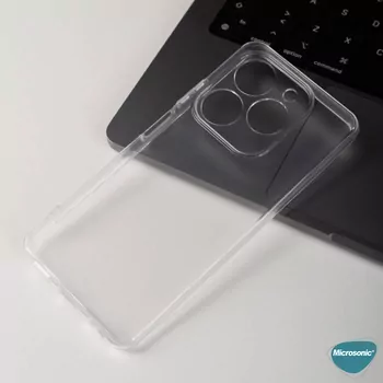 Microsonic TECNO Spark 20 Kılıf Transparent Soft Şeffaf