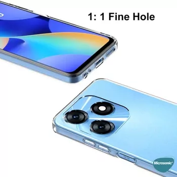 Microsonic TECNO Spark 20 Kılıf Transparent Soft Şeffaf