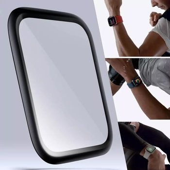 Microsonic Apple Watch 5 40mm Kavisli Kırılmaz Ekran Koruyucu Siyah