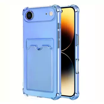 Microsonic Apple iPhone 17 Air Card Slot Shock Kılıf Füme