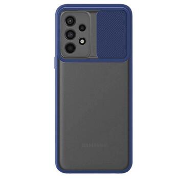 Microsonic Samsung Galaxy A53 5G Kılıf Slide Camera Lens Protection Lacivert