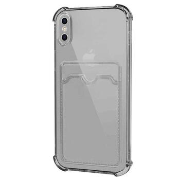 Microsonic Apple iPhone XS Max Card Slot Shock Kılıf Siyah