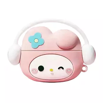 Microsonic Samsung Galaxy Buds 3 FE Kılıf Cartoon Figürlü Silikon Crtn-Fgr-My-Mldy