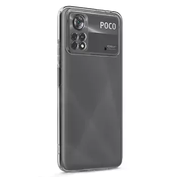 Microsonic Xiaomi Poco X4 Pro 5G Kılıf Transparent Soft Şeffaf