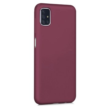 Microsonic Samsung Galaxy M51 Kılıf Matte Silicone Mor