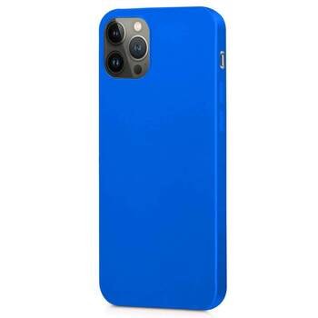 Microsonic Apple iPhone 13 Pro Kılıf Matte Silicone Mavi