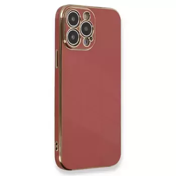 Microsonic Apple iPhone 14 Pro Max Kılıf Olive Plated Kırmızı