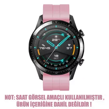 Microsonic Garmin Vivomove HR Kordon, Silicone RapidBands Rose Gold