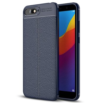 CaseUp Huawei Y6 2018 Kılıf Niss Silikon Lacivert