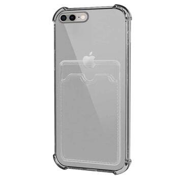 Microsonic Apple iPhone 8 Plus Card Slot Shock Kılıf Siyah