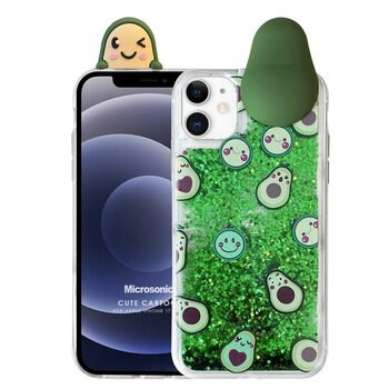 Microsonic Apple iPhone 12 Kılıf Cute Cartoon Avakado