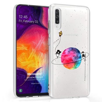 Microsonic Samsung Galaxy A50 Desenli Kılıf Gezegen