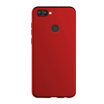 Microsonic Huawei P Smart Kılıf Matte Silicone Bordo