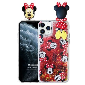 Microsonic Apple iPhone 11 Pro Kılıf Cute Cartoon Minnie Mouse