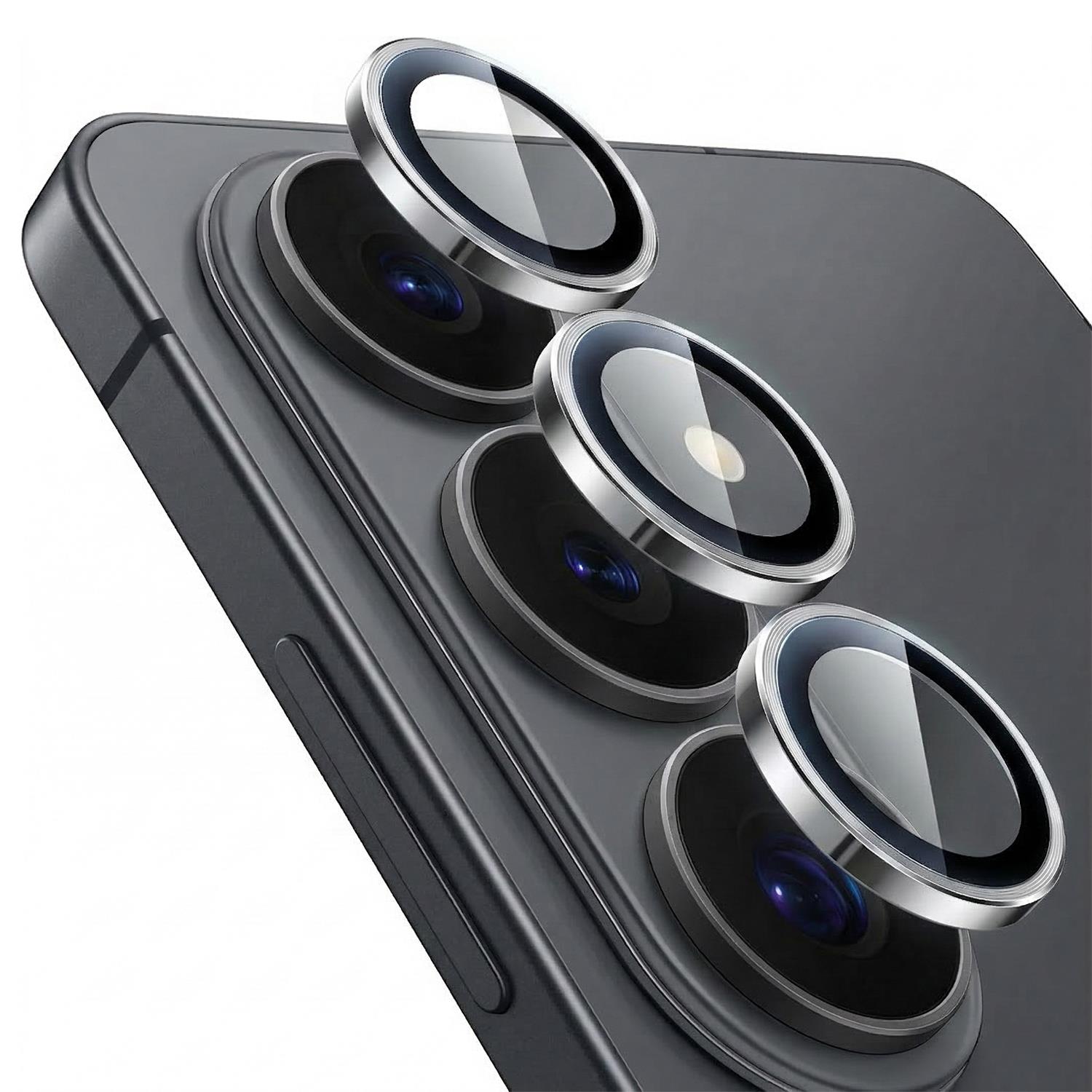 Microsonic Samsung Galaxy S26 Tekli Kamera Lens Koruma Camı Gümüş