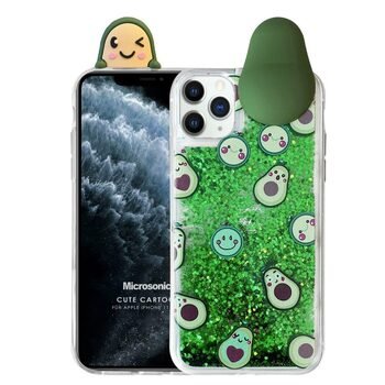 Microsonic Apple iPhone 11 Pro Kılıf Cute Cartoon Avakado