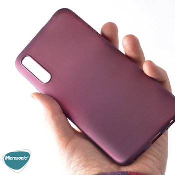 Microsonic Huawei Y9S Kılıf Matte Silicone Kırmızı