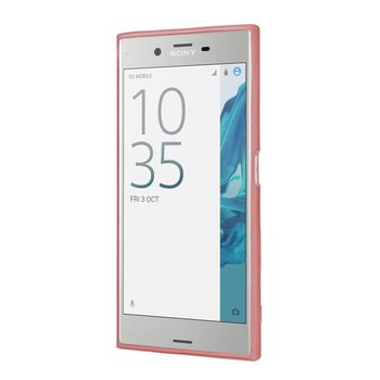 Microsonic Sony Xperia XZ Kılıf Skyfall Transparent Clear Rose Gold