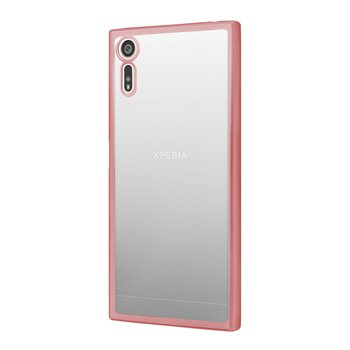 Microsonic Sony Xperia XZ Kılıf Skyfall Transparent Clear Rose Gold