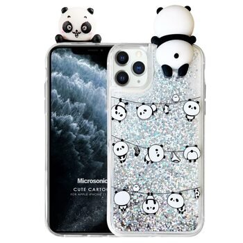 Microsonic Apple iPhone 11 Pro Max Kılıf Cute Cartoon Panda