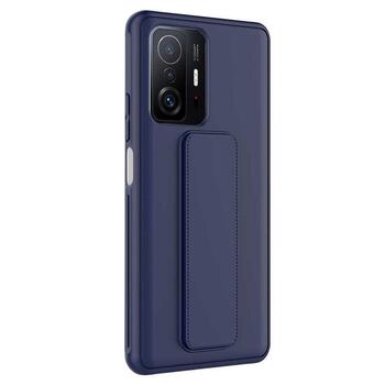 Microsonic Xiaomi Mi 11T Pro Kılıf Hand Strap Lacivert