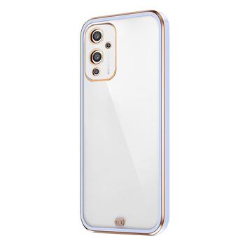 Microsonic OnePlus 9 Kılıf Laser Plated Soft Lila