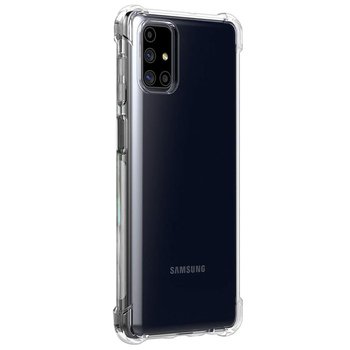 Microsonic Samsung Galaxy M51 Kılıf Anti Shock Silikon Şeffaf