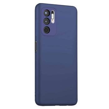 Microsonic Xiaomi Redmi Note 10 5G Kılıf Matte Silicone Lacivert