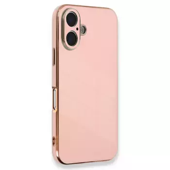 Microsonic Apple iPhone 17 Kılıf Olive Plated Pembe