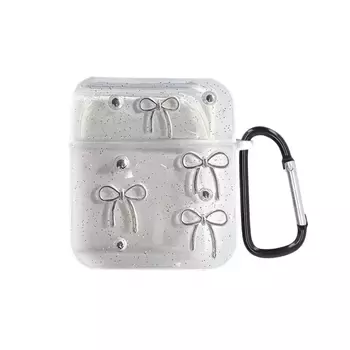 Microsonic AirPods 1. Nesil / 2. Nesil Kılıf Figure Series PrettyCharm Bow