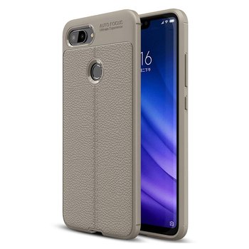 CaseUp Xiaomi Mi 8 Lite Kılıf Niss Silikon Gri