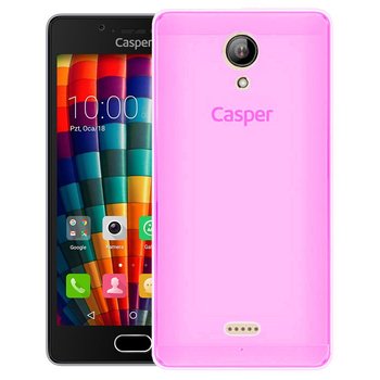 Microsonic Casper Via E1 Kılıf Transparent Soft Pembe