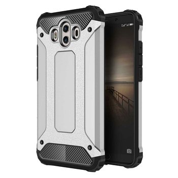 Microsonic Huawei Mate 10 Kılıf Rugged Armor Gümüş