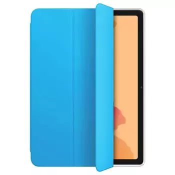 Microsonic Samsung Galaxy Tab A7 Lite T225 Kılıf Slim Translucent Back Smart Cover Mavi