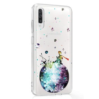 Microsonic Samsung Galaxy A30S Desenli Kılıf Küçük Prens Mavi