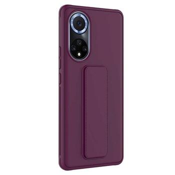 Microsonic Huawei Nova 9 Kılıf Hand Strap Mor