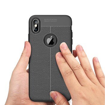 CaseUp Apple iPhone XS Max Kılıf Niss Silikon Gri